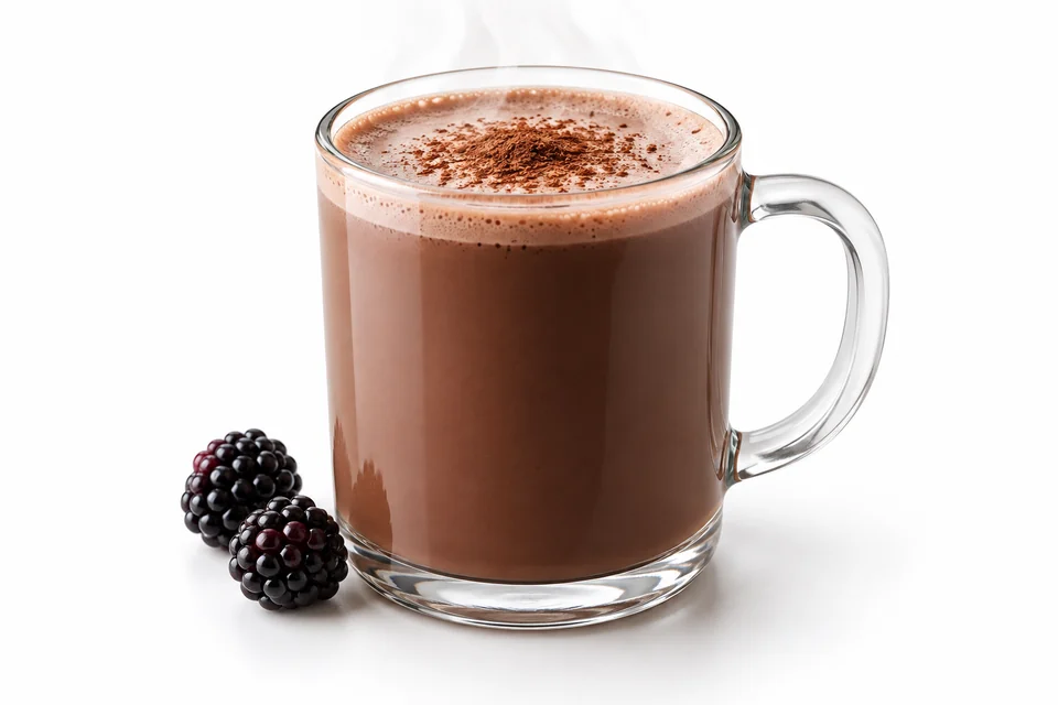 BLACKBERRY HOT CHOCOLATE