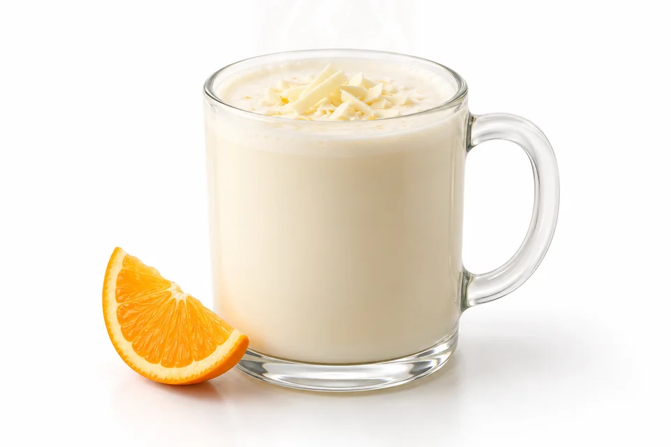 ORANGE WHITE HOT CHOCOLATE