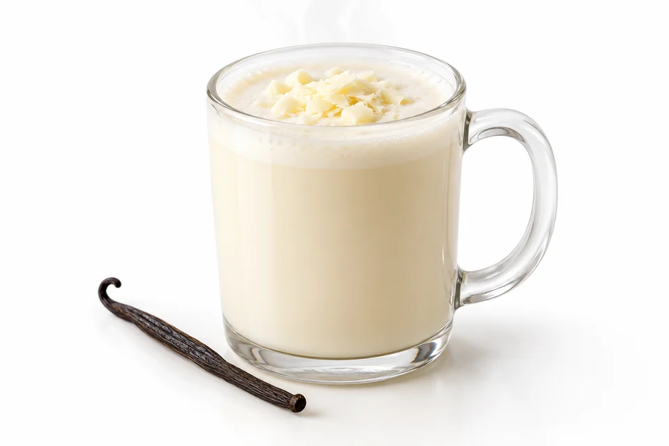 VANILLA WHITE HOT CHOCOLATE